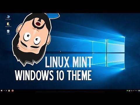 How to make Linux Mint look like Windows 10 (Cinnamon)