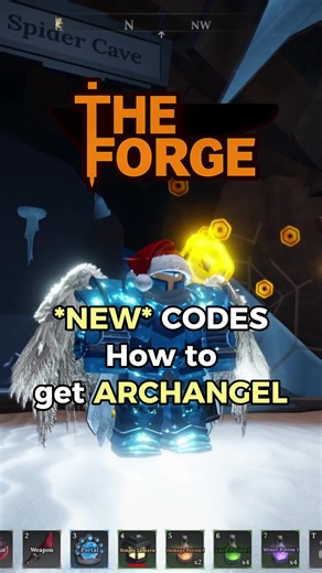 New Codes In The Forge!🎄✨ #theforge #roblox #fyp #viral #archangel | Arch Angel The Forge