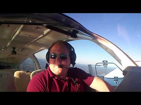 Short Field Landing and Stall Practice in a V35B Beechcraft Bonanza N122SN