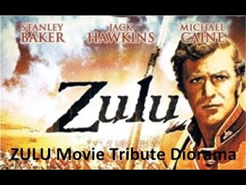 Painting Perry Minitures British Zulu Wars 28mm Figures - Men of Harlech Diorama