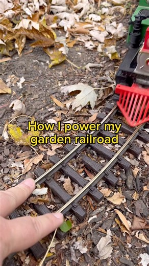 How do I power my garden railroad? DC track power! #gardenrailroads #gardenrailroad #gardentrains | Rail Brothers