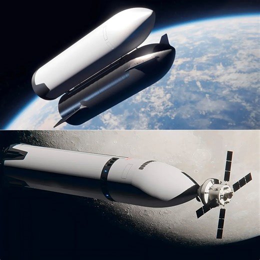 NASA and SpaceX Tease Key Moments of Artemis Lunar Lander Mission with New Images