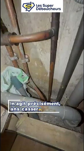 💧 Avant / Après : évier bouché