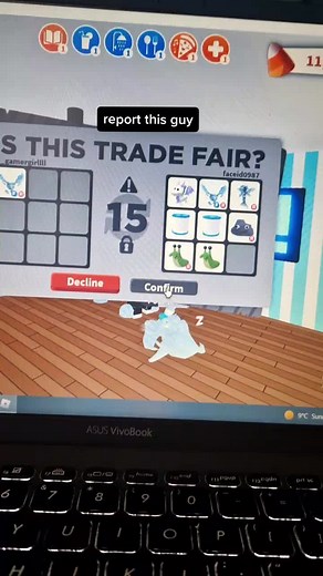 #UnlimitedHPInk #fypシ #elbruso #Adoptme #roblox #scammer TikTok