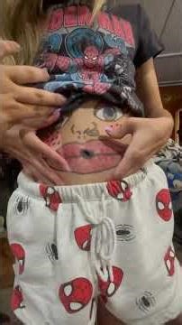 Belly Faces with @emediana00 Part 2: Lilly the Talking Belly Button & Mr. Whiskers the House Cat
