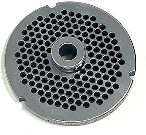 Cutlery Mania #32 Meat Grinder Plate. (#32 Hubbed 3/16")