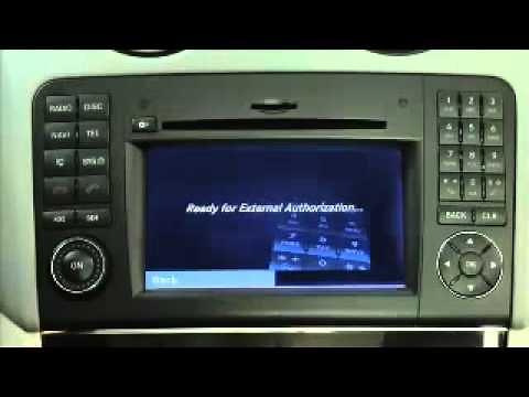 Bluetooth Phone Pairing SL, G, ML, GL and R Class