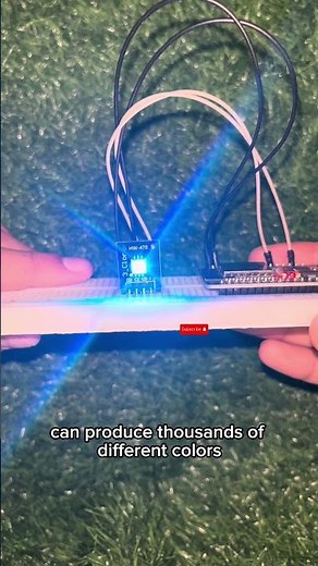 3 COLOR RGB LED STRIP DEMO ESP32 #asmr #arduino #esp32 #diy #electronics