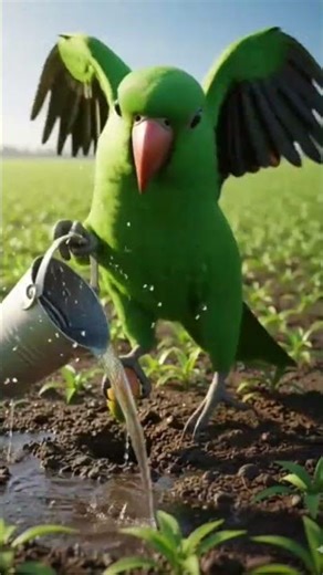 NEW ANIMATION!!! KISHAN AND PARROT.