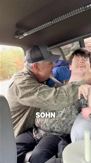 He was able to go hunting with his son for the first time ❤️🥹 #shorts