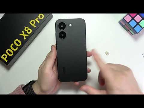 POCO X8 Pro: How to Insert SIM Card