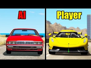 AI vs Players (Cars edition) #4 - Beamng drive