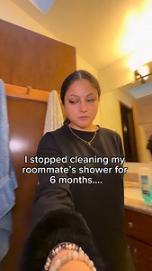 I stopped cleaning my roommate’s shower for 6 months and this is how he left it…#cleaning #deepcleaning #showercleaning #bathroomcleaning | Quick’n Brite All Purpose Cleaner