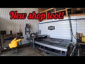 Updating our shop with a new ‪@FastCutCNC‬ plasma table, cutting our first parts out and welding