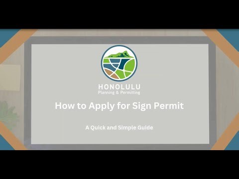 4. How to Apply for a Sign Permit