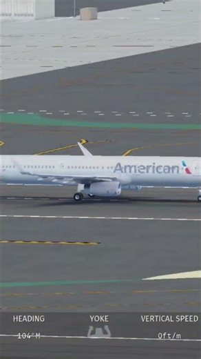 American Airlines A321 take off #infinite flight