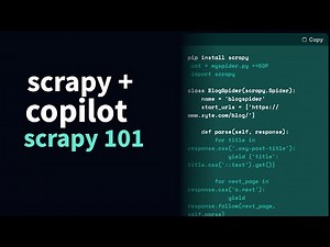 The Modern Scrapy Guide Part 3: Web Scraping Copilot