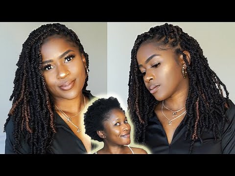 Beginner Friendly Bomb Twist On Short 4C Natural Hair!!! Anyone Can Do These!!!|Mona B.