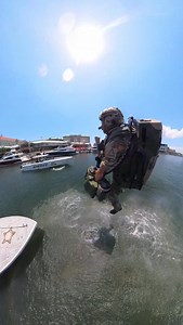 Gravity Industries team Pilots demonstrate and display civilian and military applications around the world. If you would like to the Gravity Industries Jet Suit at your event, get in touch 🚀 | Gravity Industries