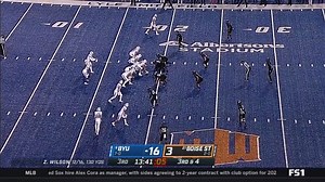 Dax Milne went 99 yards with 3 receptions last night against Boise State, when you need him he will be there. #BYUFootball #GoCougs | BYUtv Sports Nation