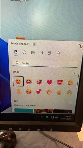 How to Open the Emoji Picker on Windows 10 & 11! ⌨️✨: Windows and . key