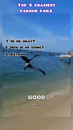 Top 5 Craziest pakour fails❗️🥶🔥(Part 1) #shorts #pakour #fails