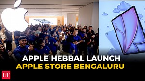 5.8K views · 54 reactions | #AppleHebbal  #Apple's opens third #India store in #Bengaluru: Apple Retail Strategy Explained  https://tinyurl.com/2c6f59ox | The Economic Times | Facebook