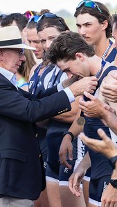 The Governor-General and Mrs Hurley attended the Australian Rowing Championships. Mrs Hurley presented the Queen’s Cup and the Governor-General the King’s Cup to the champion crews in the women’s and men’s eights. Congratulations to the Victorian crews! #rowingaustralia | Governor-General of Australia