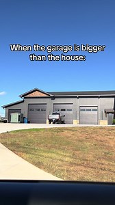 How many sqft do you think that garage is? #charlottenc #barndominium #realestatedevelopment #newconstruction