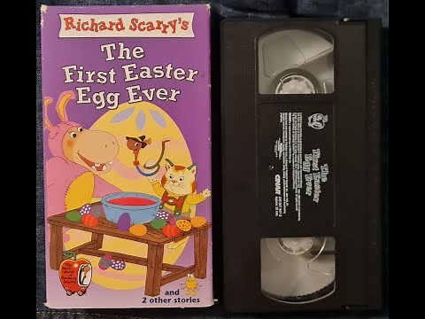 The Busy World of Richard Scarry: The First Easter Egg Ever