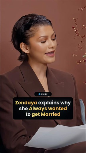 Zendaya explains why she married Tom Holland