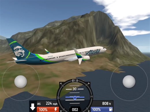 [简单飞机]新飞机 阿拉斯加航空737max10