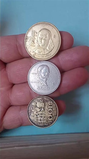 #monedas Monedas De $100,$500 Y 1000 Fechas 1988 | Coins Collection