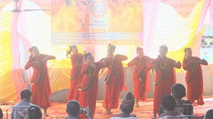 FIRST POSITION! Congratulations dear students for staggering performance on the Kohalpur PABSON's Stage Teej Dance Competition 2081! | Green Peace Secondary School, Kohalpur-12, Banke