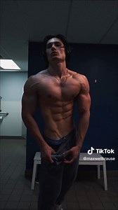 Maxwell Krause Visits a New Well-Lit Gym for Workout Recording