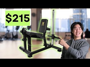 A Leg Extension Leg Curl Machine That’s Actually Different (GXMMAT KM001 Review)