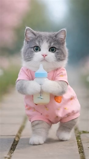 cute dancing kitten | Funny Cartoon Cat Video 🥰🍼 #catvideos #cat #cartoon