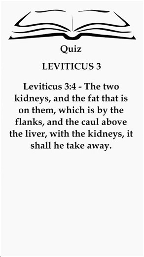 Leviticus 3:4 🙏 Sacrifice & Kidneys? 🤔 Unveiling Ancient Rituals!