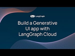 Build a Generative UI app with LangSmith Deployment