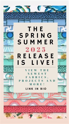 16 reactions | The SPRING SUMMER ’25 release has arrived, featuring an array of standout designer collections, timeless basics, stunning batiks, unique novelty prints, trendy fashion fabrics, and an abundance of projects and precuts. Explore all of our newest fabrics and view the virtual preview lookbook by visiting the links in our bio!. #robertkaufmanfabrics #robertkaufman #fabriclove | Robert Kaufman Fabrics | Facebook