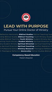 Work to build skills that can strengthen your faith community and make a greater impact. Online, competency-based program. | South College