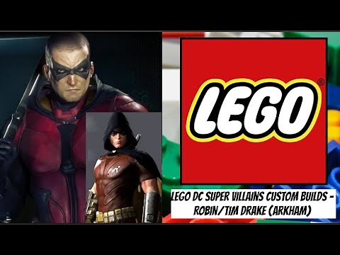 LEGO DC Super Villains Custom Builds - Robin/Tim Drake (Arkham)