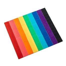 Blank Rainbow Fraction® Tiles, Set of 51