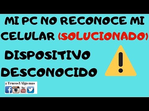 DISPOSITIVOS desconocidos/mi pc no reconoce mi celular/driver samsung/pc no reconoce celular samsung