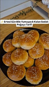 Ertesi Gün Bile Yumuşacık Kalan Sodalı Poğaça Tarifi | Pamuk Gibi Mayalı Poğaça