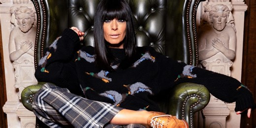 Claudia Winkleman revives tartan trousers – and this £59 high-street buy is a close match