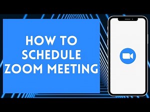 How To Schedule Meeting On Zoom 2024 | Schedule Zoom Meeting (Full Tutorial)