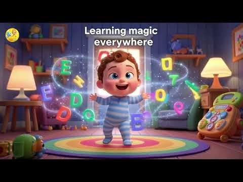 Learn ABC Magic Time 🔤✨ | Alphabet Learning for Toddlers | ABC Phonics Video for Kids Age 1-4
