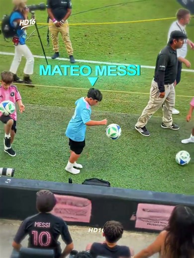 When Mateo Messi Freestyles 😂
