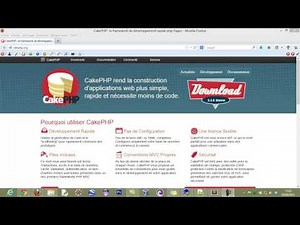 CAKEPHP DE A à Z - 1 - Introduction